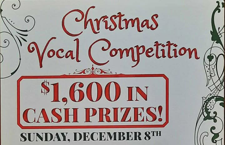Christmas Vocal Competition header